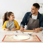 Silicone Baking Pastry Dough Mat - 28X20Inch Extra Large Cookie Bread Rolling Ma