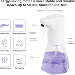 Automatic Soap Dispenser,Touchless Gel Soap Dispenser Bathroom,Counterto Automatic Hand Sanitizer Dispenser Hand Free Soap Dispenser Electric,500Ml/17Oz