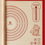 Silicone Baking Pastry Dough Mat - 28X20Inch Extra Large Cookie Bread Rolling Ma