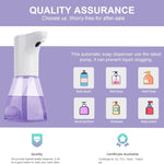 Automatic Soap Dispenser,Touchless Gel Soap Dispenser Bathroom,Counterto Automatic Hand Sanitizer Dispenser Hand Free Soap Dispenser Electric,500Ml/17Oz